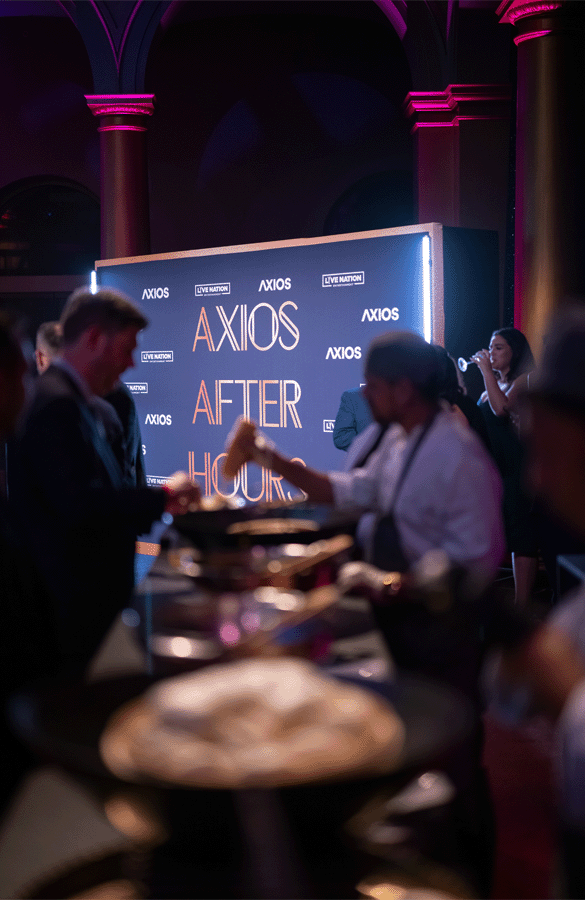 Axios After Dark Presented by Live Nation event.