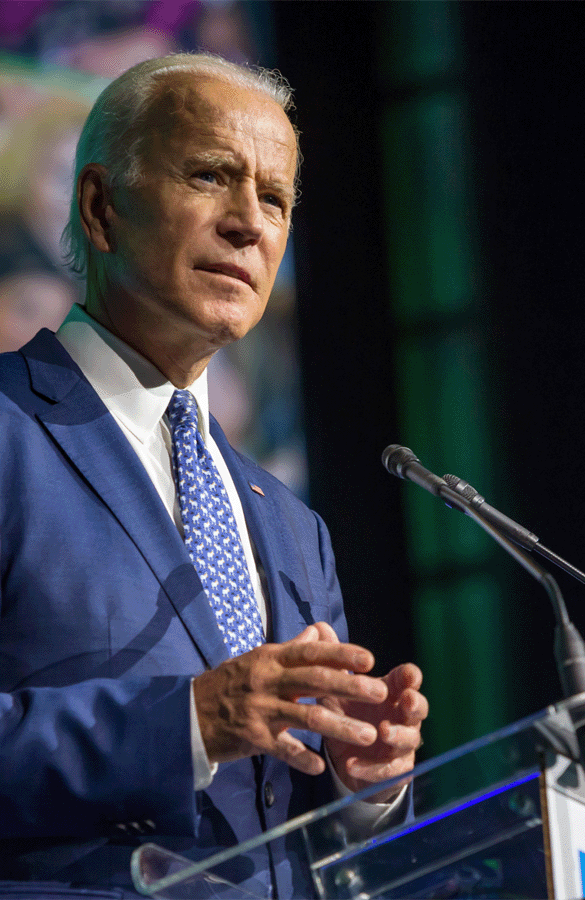 President Biden speaking at The Biden Cancer Summit.