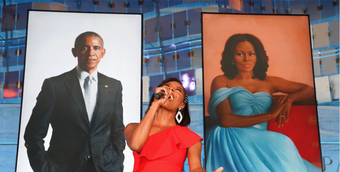 Singer from The Obama Portrait Unveiling Dinner.